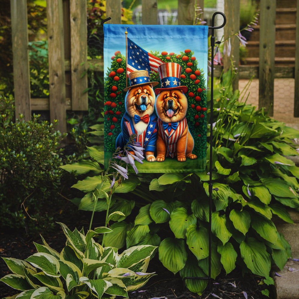 All American Chow Chow Garden Flag