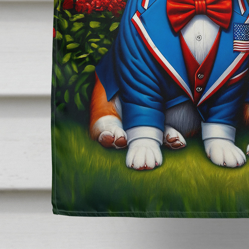 All American Corgi House Flag