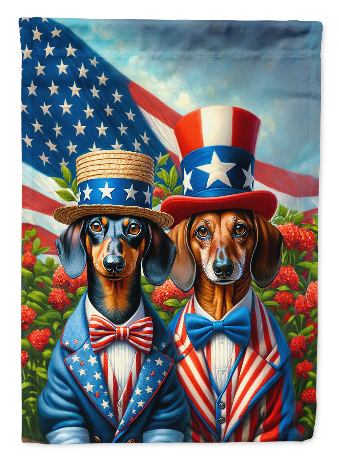 Buy this All American Dachshund Garden Flag