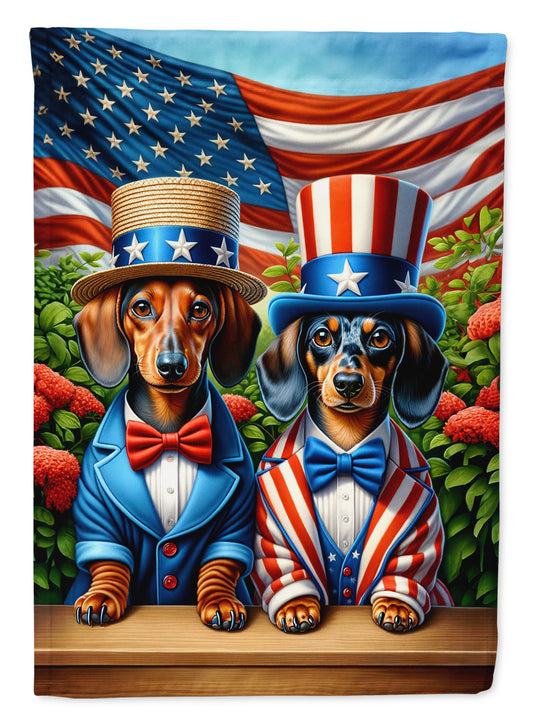 Buy this All American Dachshund House Flag