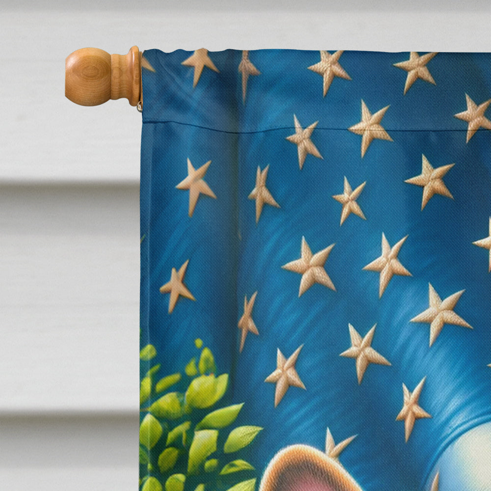 All American French Bulldog House Flag