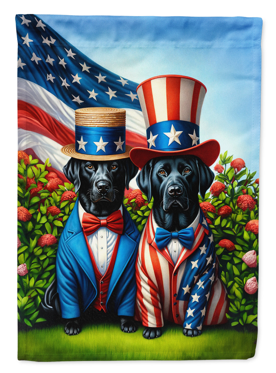 Buy this All American Labrador Retriever House Flag