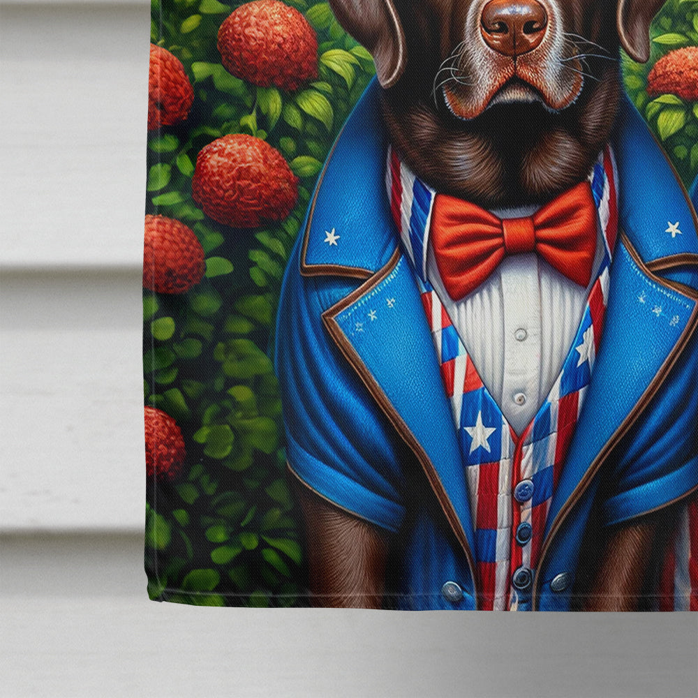 All American Labrador Retriever House Flag