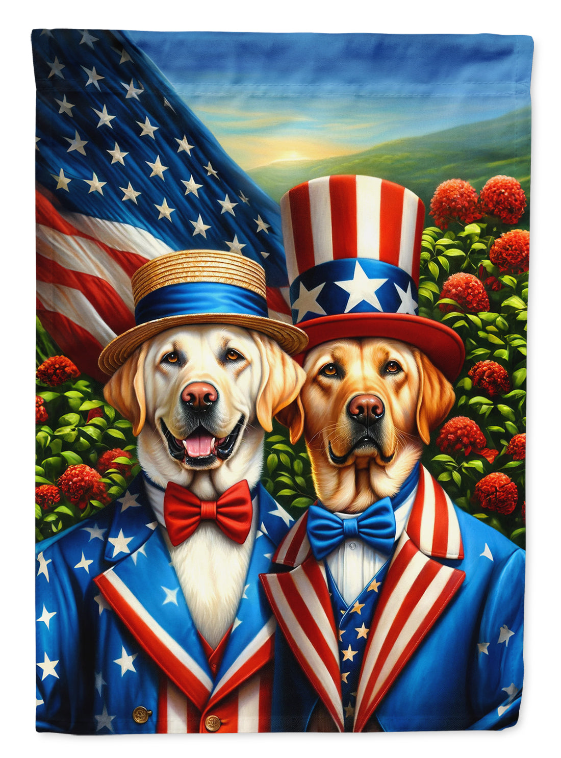 Buy this All American Labrador Retriever House Flag