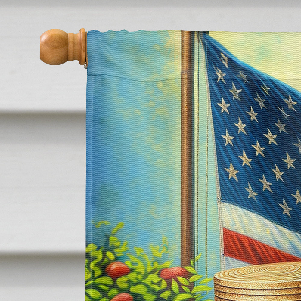 All American Lakeland Terrier House Flag