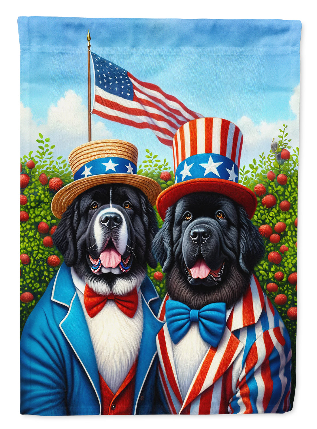 Buy this All American Newfoundland Garden Flag