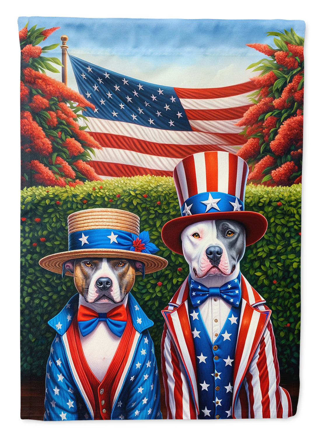 Buy this All American Pit Bull Terrier House Flag