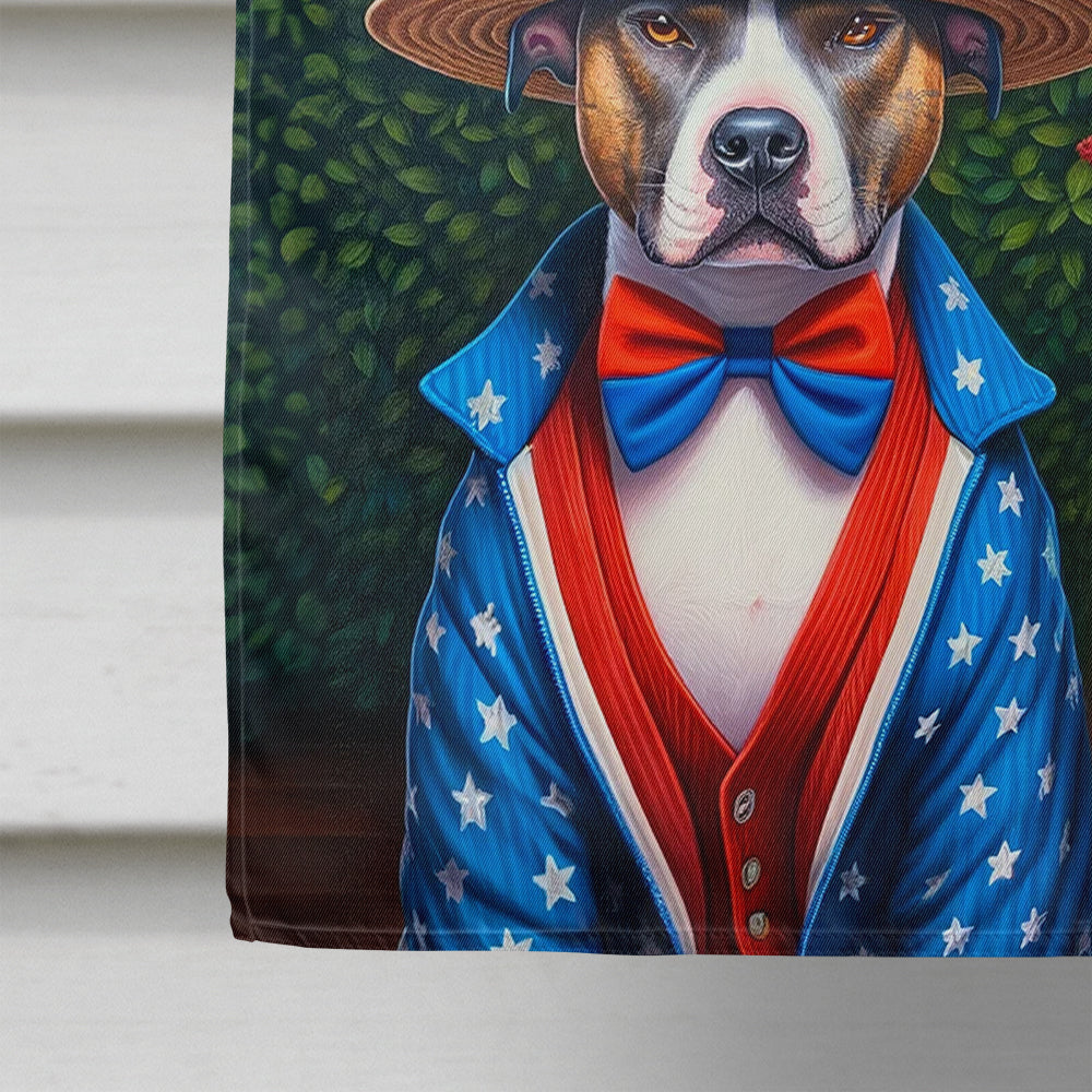 All American Pit Bull Terrier House Flag