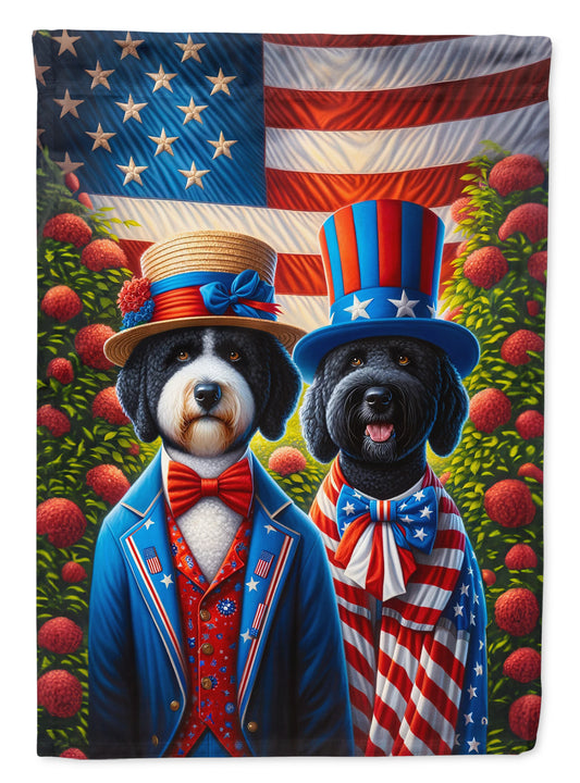 Buy this All American Portuguese Water Dog House Flag