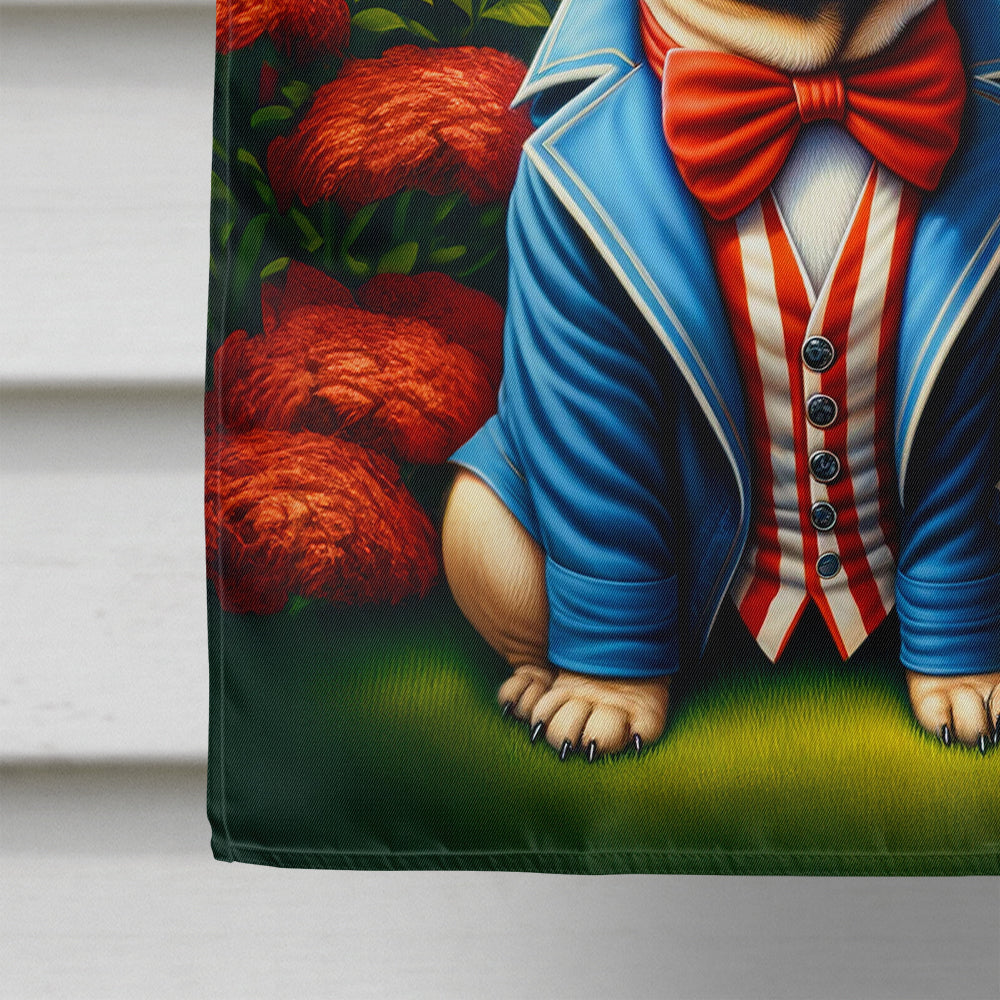 All American Pug House Flag