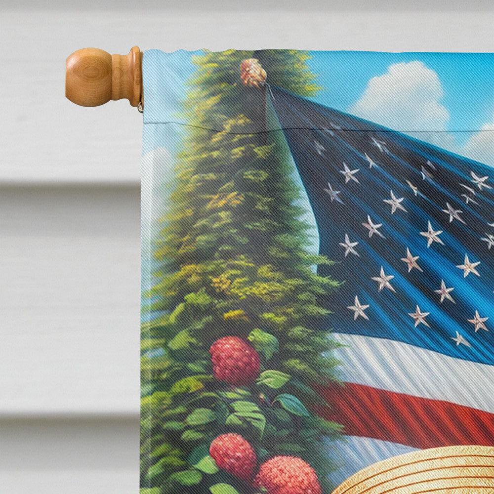 All American Saint Bernard House Flag