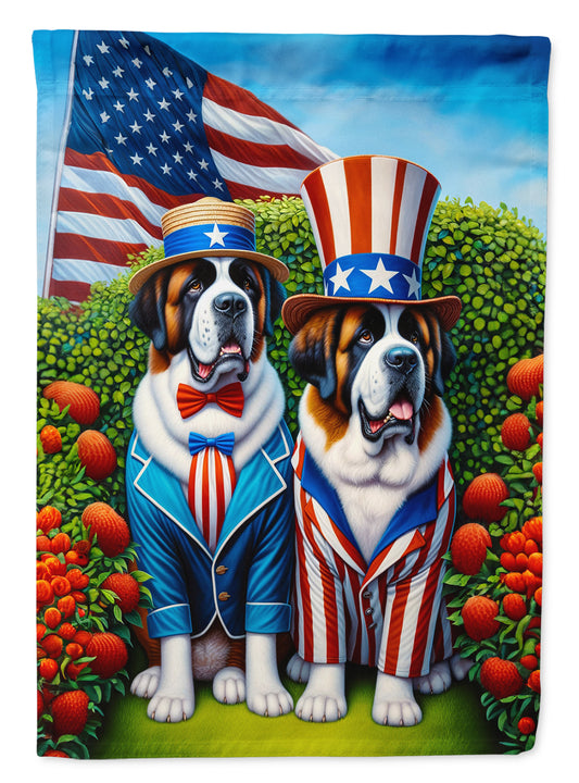 Buy this All American Saint Bernard Garden Flag