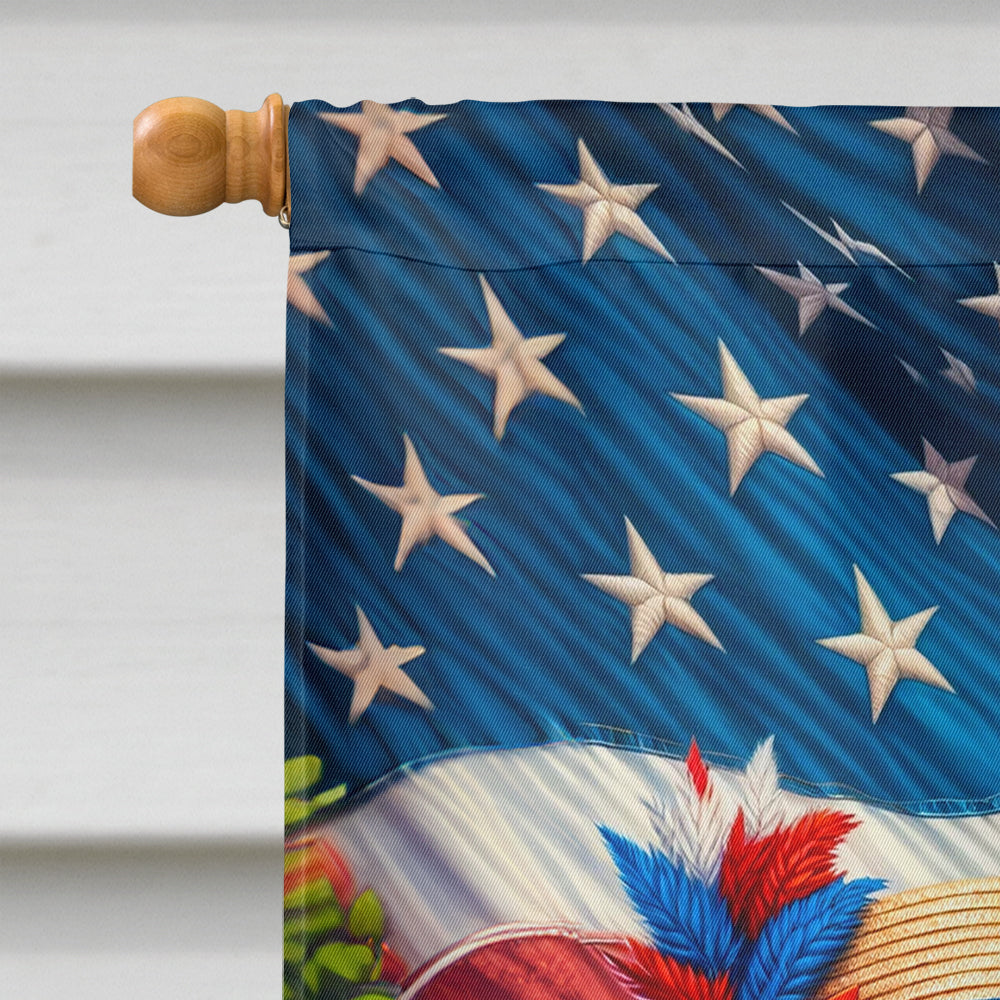 All American Shiba Inu House Flag