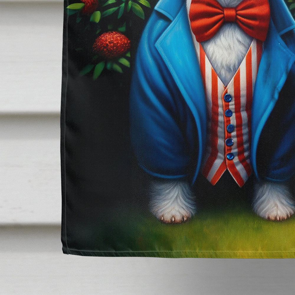 All American Westie House Flag