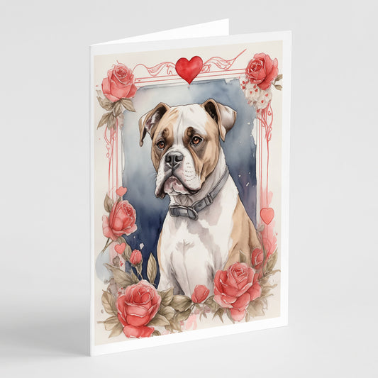 Buy this Boxer Valentine Roses Greeting Cards Pack of 8