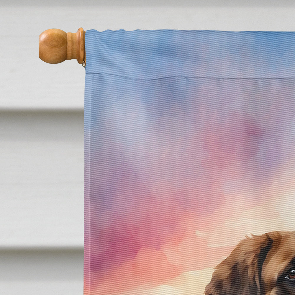 Saint Bernard Two Hearts House Flag