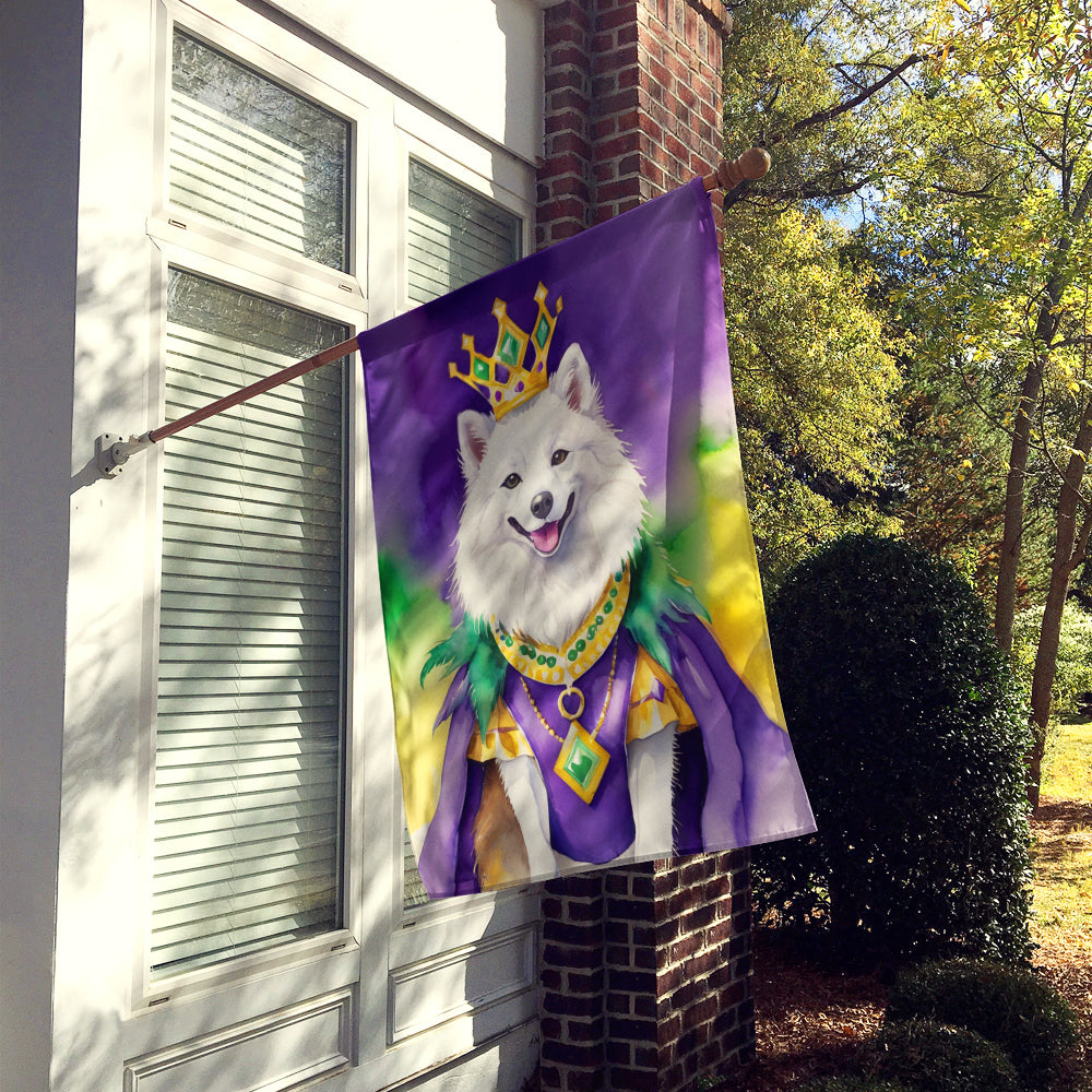 American Eskimo King of Mardi Gras House Flag