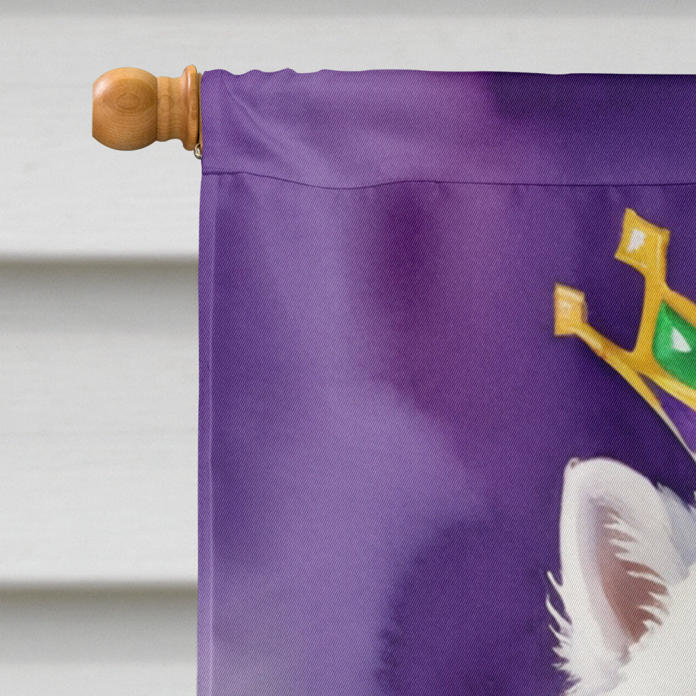 American Eskimo King of Mardi Gras House Flag