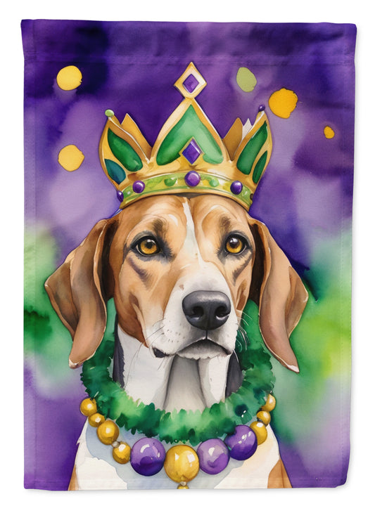 Buy this American Foxhound King of Mardi Gras House Flag