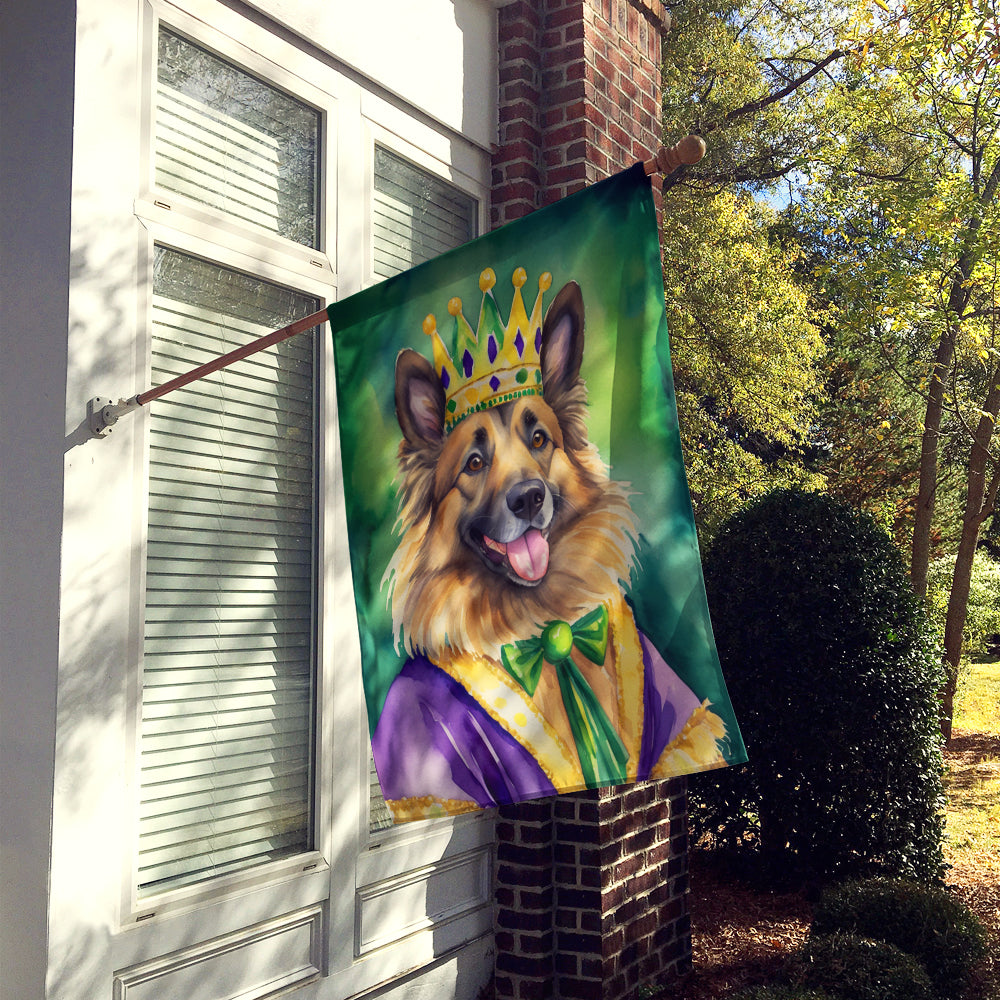 Belgian Tervuren King of Mardi Gras House Flag