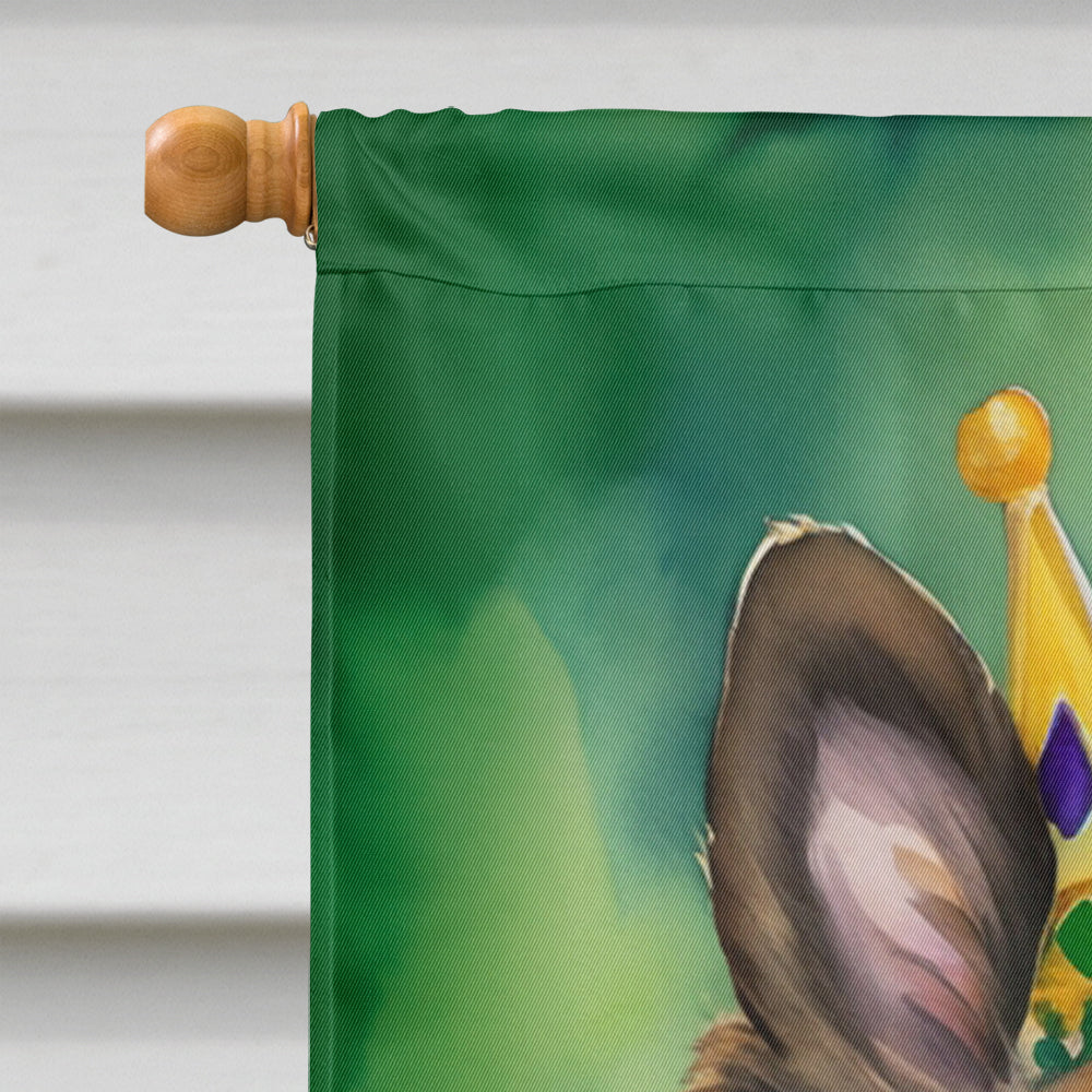 Belgian Tervuren King of Mardi Gras House Flag