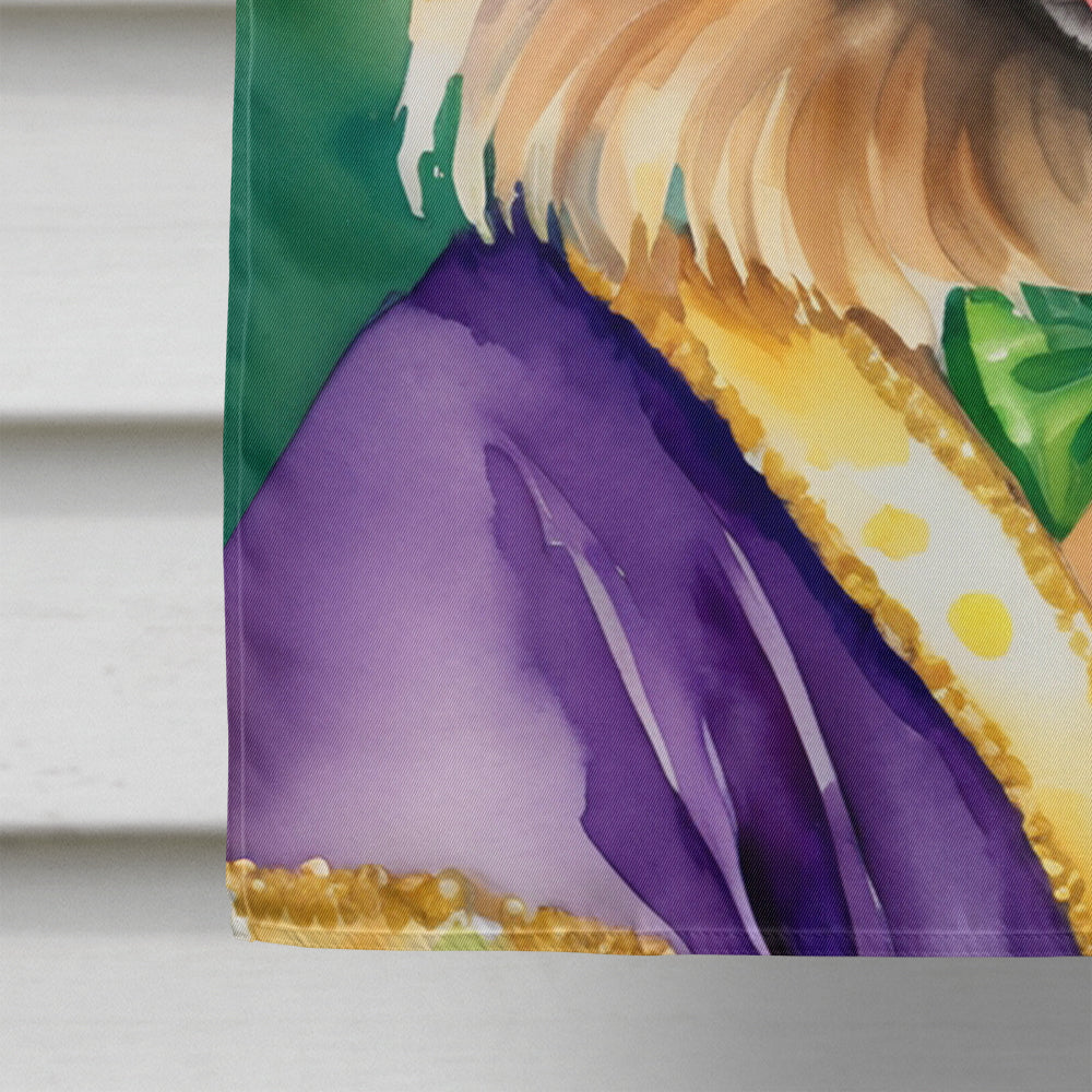 Belgian Tervuren King of Mardi Gras House Flag