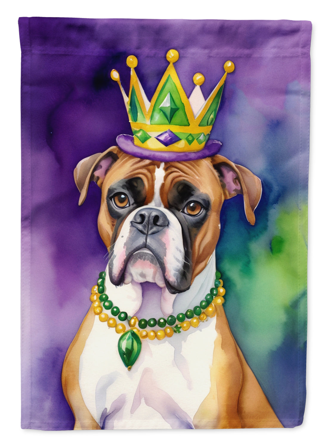 Buy this Boxer King of Mardi Gras House Flag