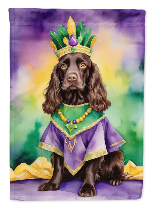 Buy this Boykin Spaniel King of Mardi Gras House Flag