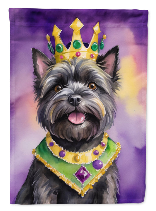 Buy this Cairn Terrier King of Mardi Gras House Flag