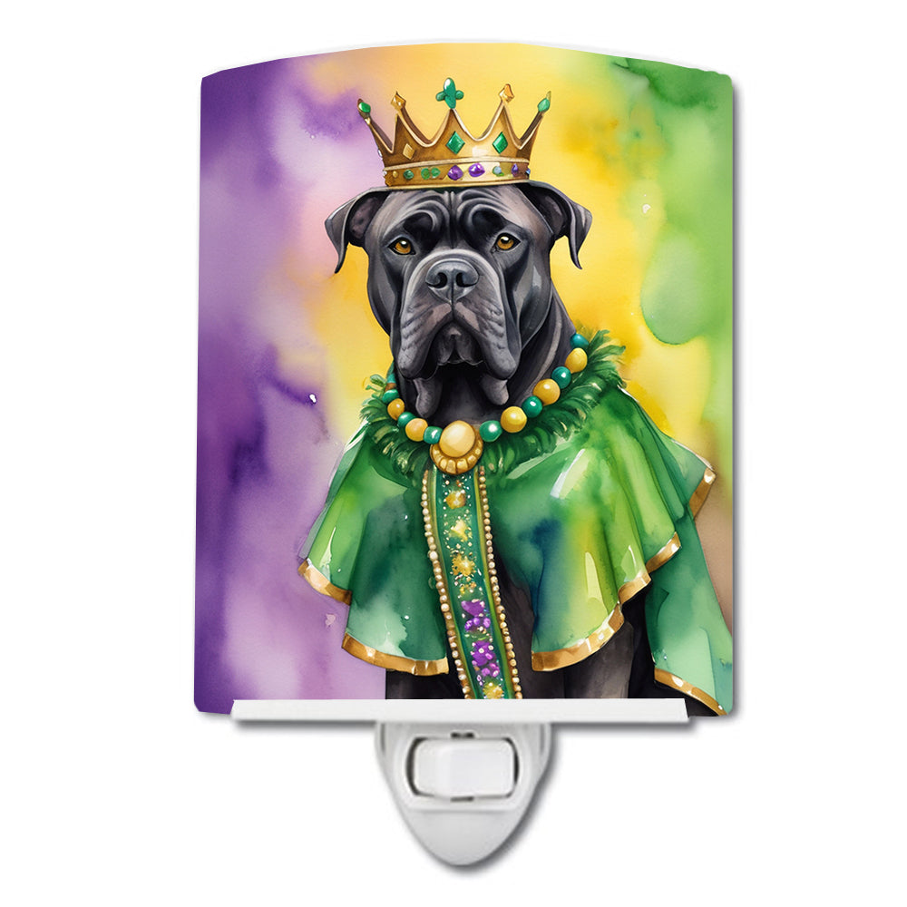 Buy this Cane Corso King of Mardi Gras Ceramic Night Light