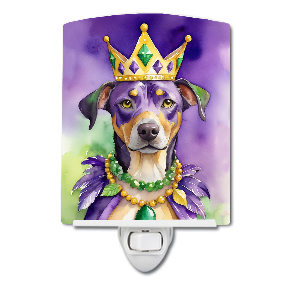 Buy this Catahoula King of Mardi Gras Ceramic Night Light