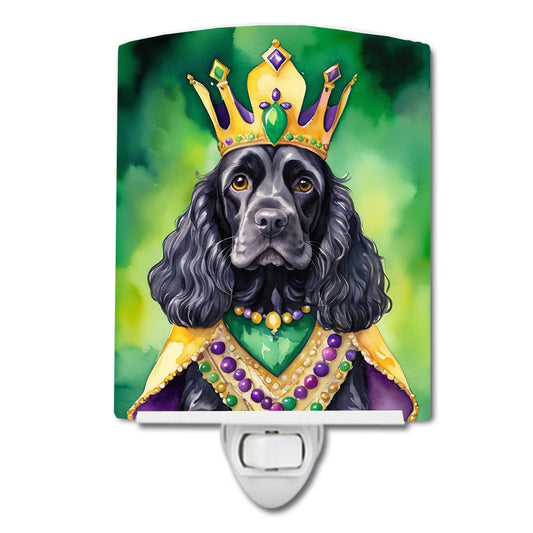 Buy this Cocker Spaniel King of Mardi Gras Ceramic Night Light