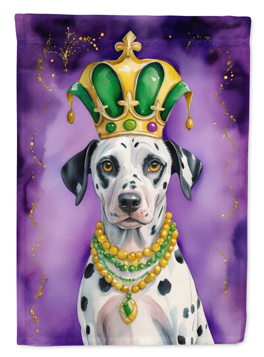 Buy this Dalmatian King of Mardi Gras House Flag