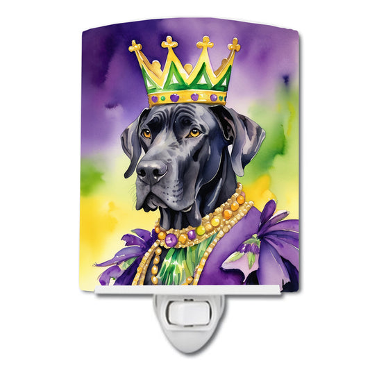 Buy this Great Dane King of Mardi Gras Ceramic Night Light