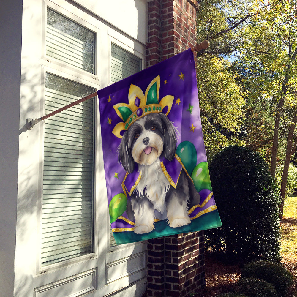 Havanese King of Mardi Gras House Flag