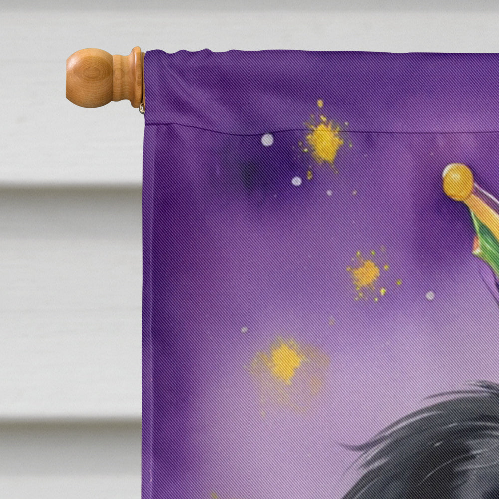 Japanese Chin King of Mardi Gras House Flag