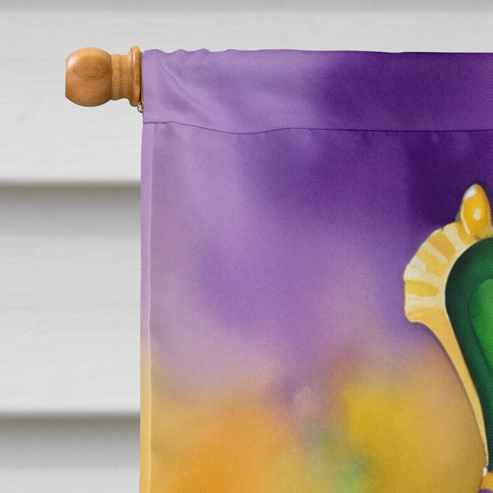 Maltipoo King of Mardi Gras House Flag