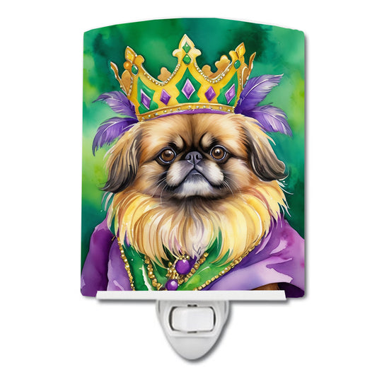 Buy this Pekingese King of Mardi Gras Ceramic Night Light