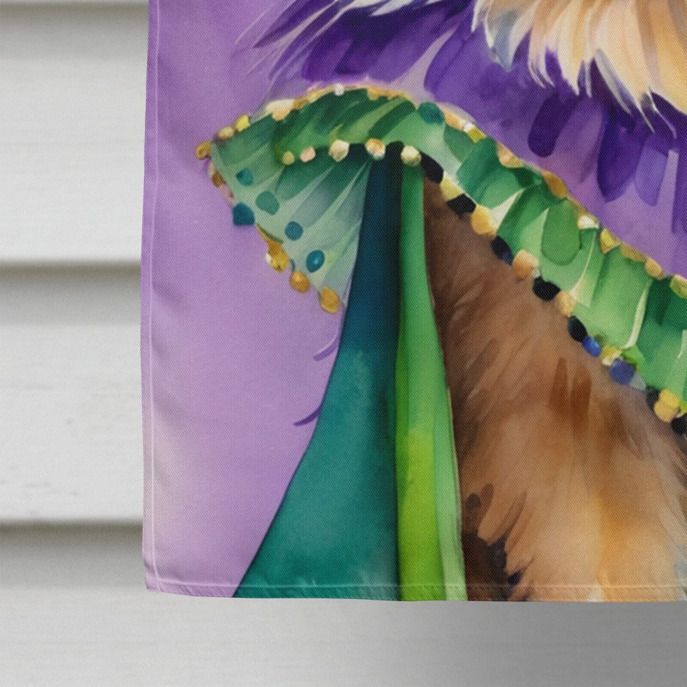 Pomeranian King of Mardi Gras House Flag