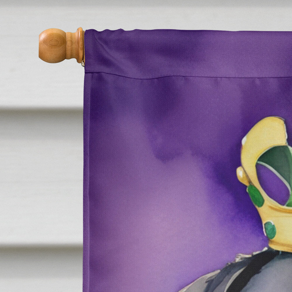 Rottweiler King of Mardi Gras House Flag