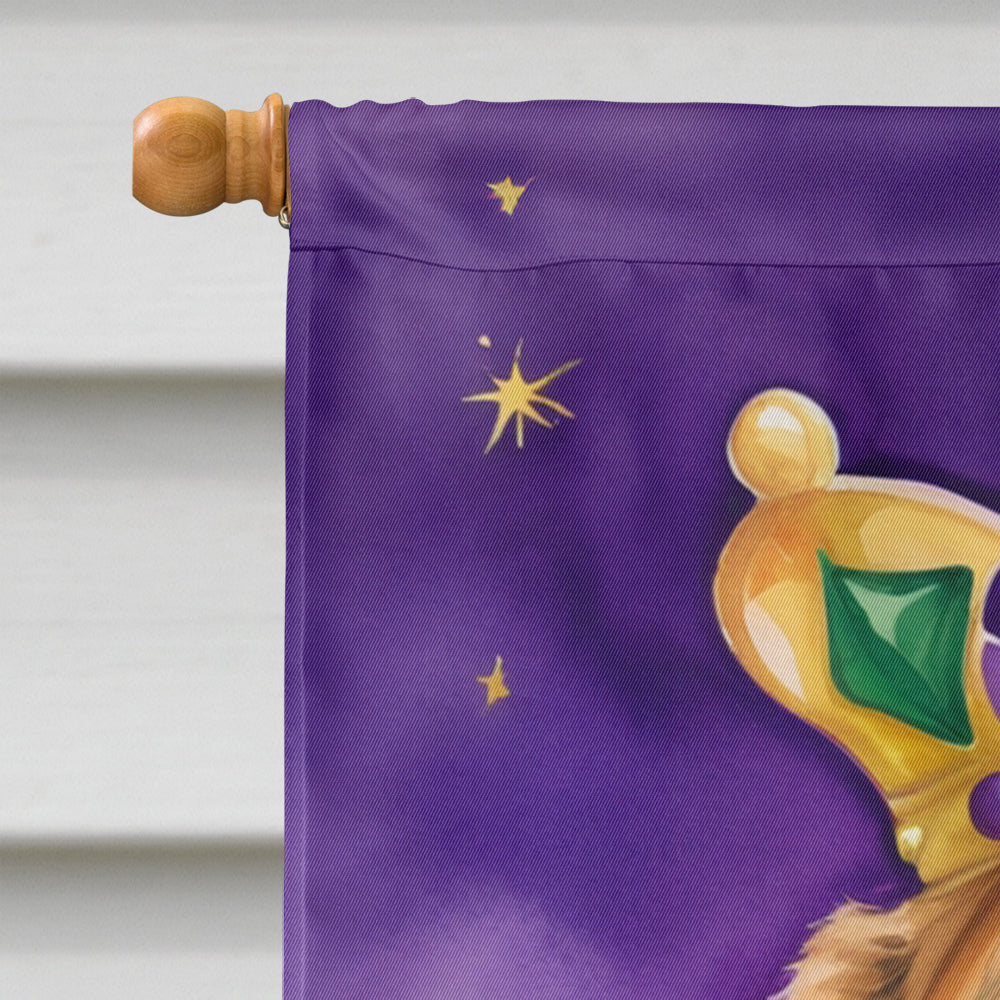 Saint Bernard King of Mardi Gras House Flag