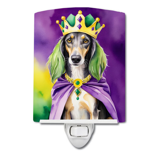 Buy this Saluki King of Mardi Gras Ceramic Night Light