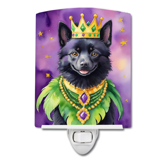 Buy this Schipperke King of Mardi Gras Ceramic Night Light