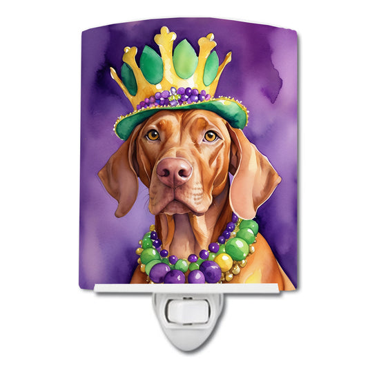 Buy this Vizsla King of Mardi Gras Ceramic Night Light