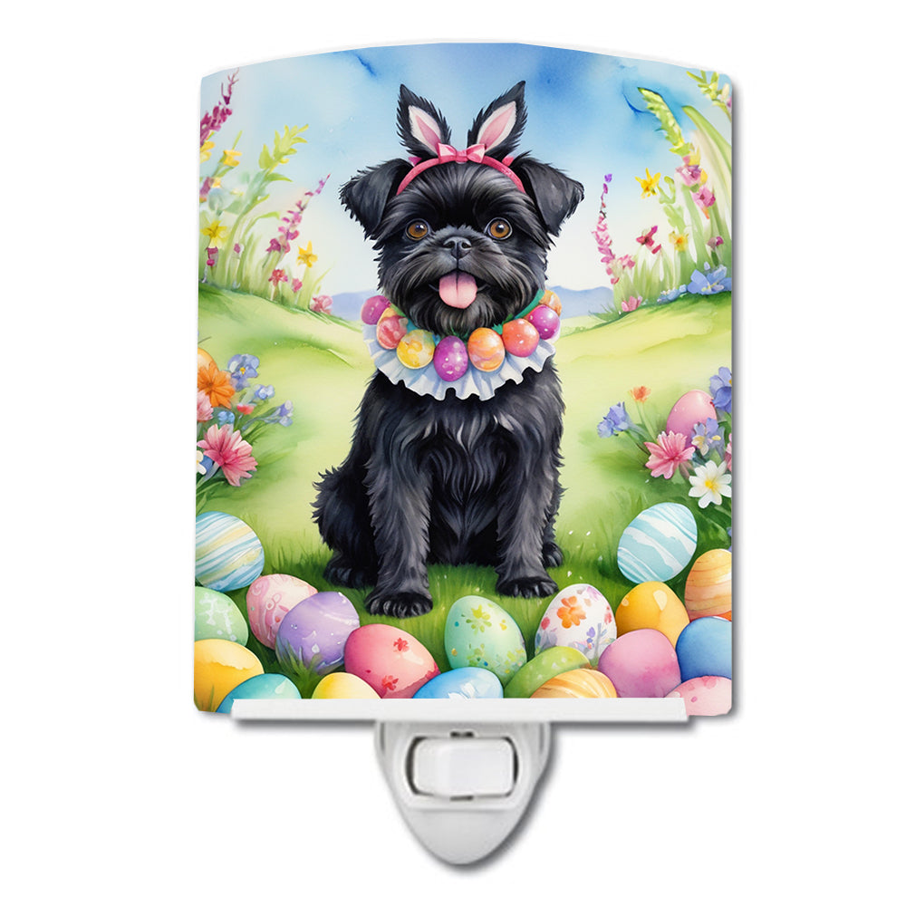 Buy this Affenpinscher Easter Egg Hunt Ceramic Night Light