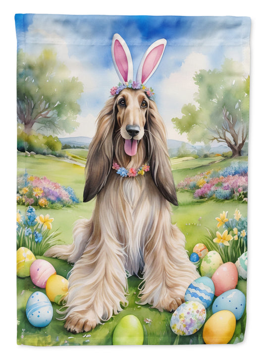 Buy this Afghan Hound Easter Egg Hunt House Flag