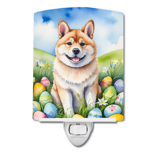 Buy this Akita Easter Egg Hunt Ceramic Night Light