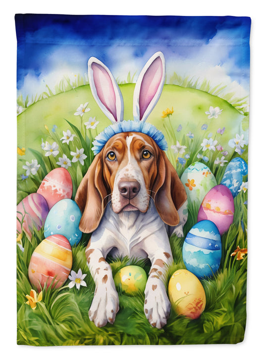 Buy this American English Coonhound Easter Egg Hunt Garden Flag