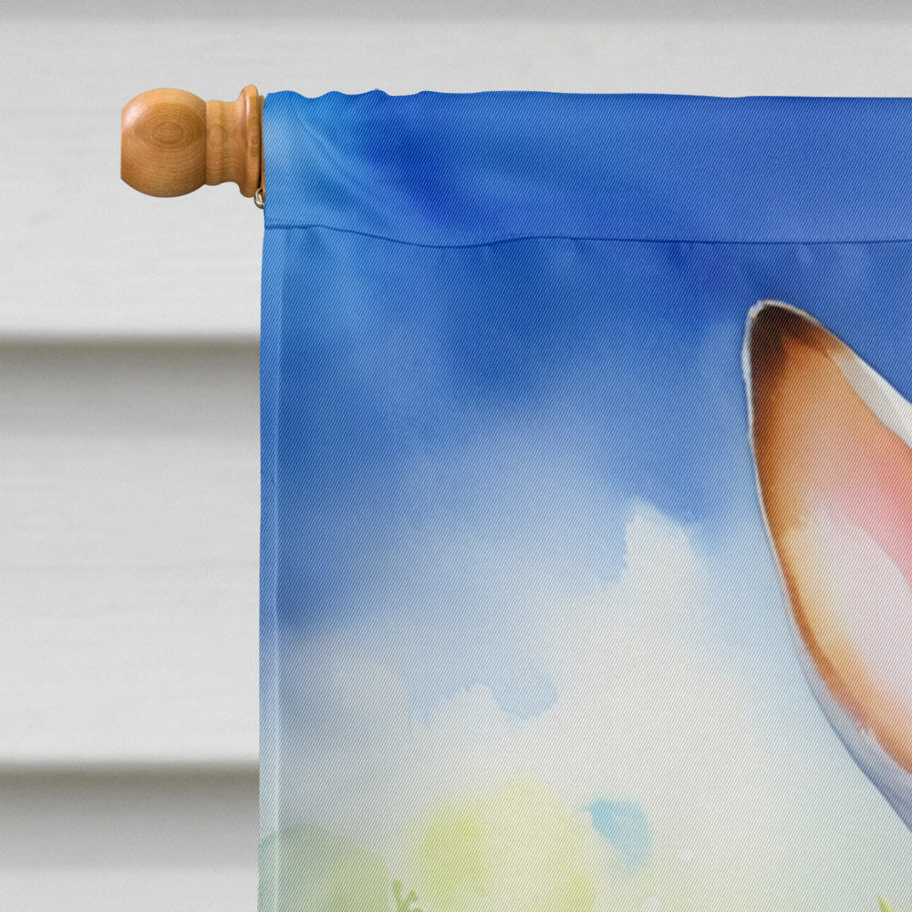 American Foxhound Easter Egg Hunt House Flag