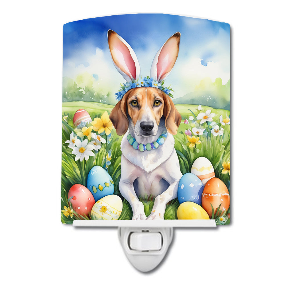 Buy this American Foxhound Easter Egg Hunt Ceramic Night Light